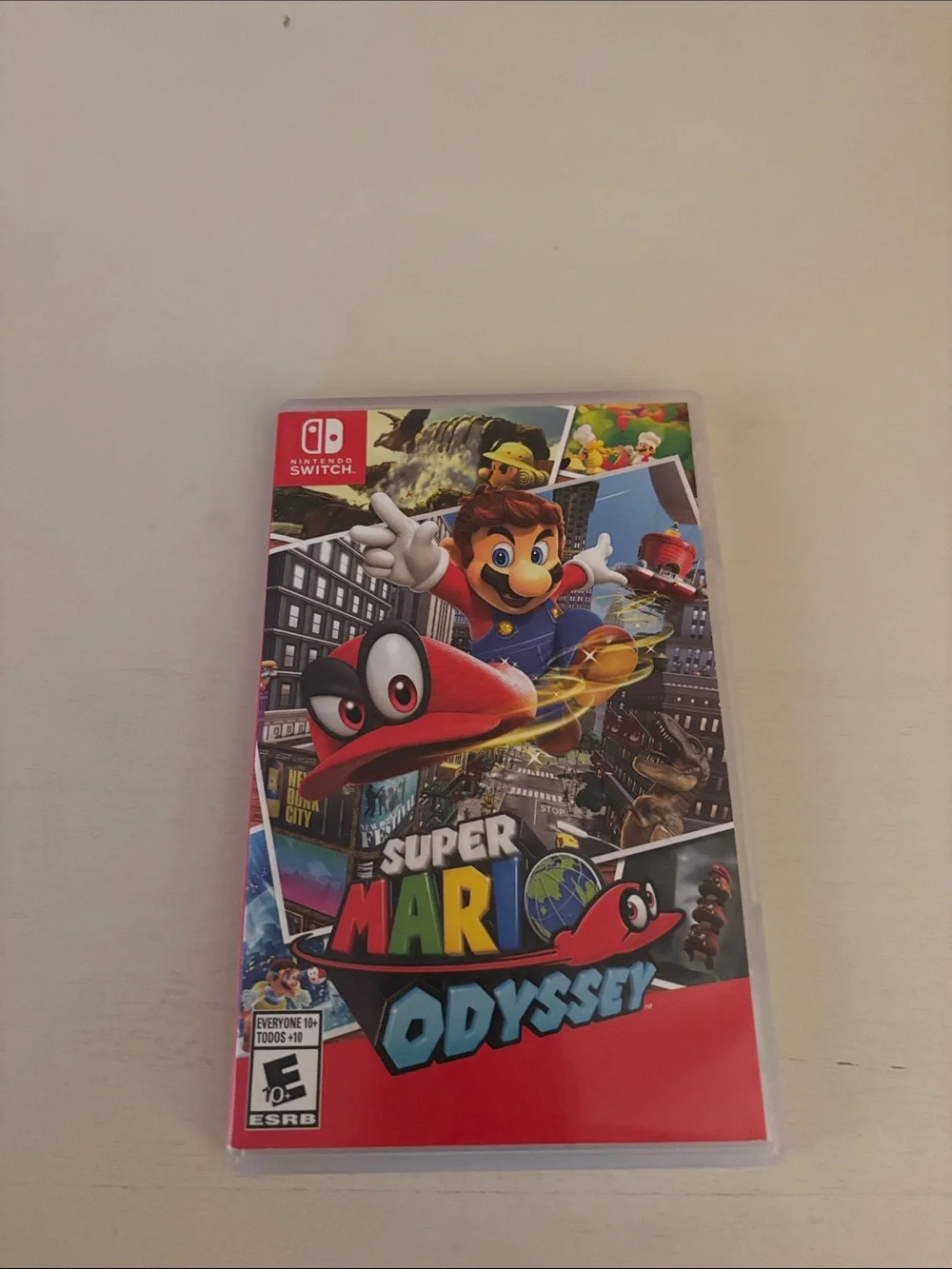 Nintendo Super Mario Odyssey - Red Cover Art